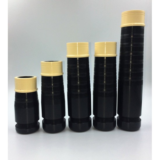 Set of Stocks with Imitation Ivory Ferrules Set of Stocks with Imitation Ivory Ferrules